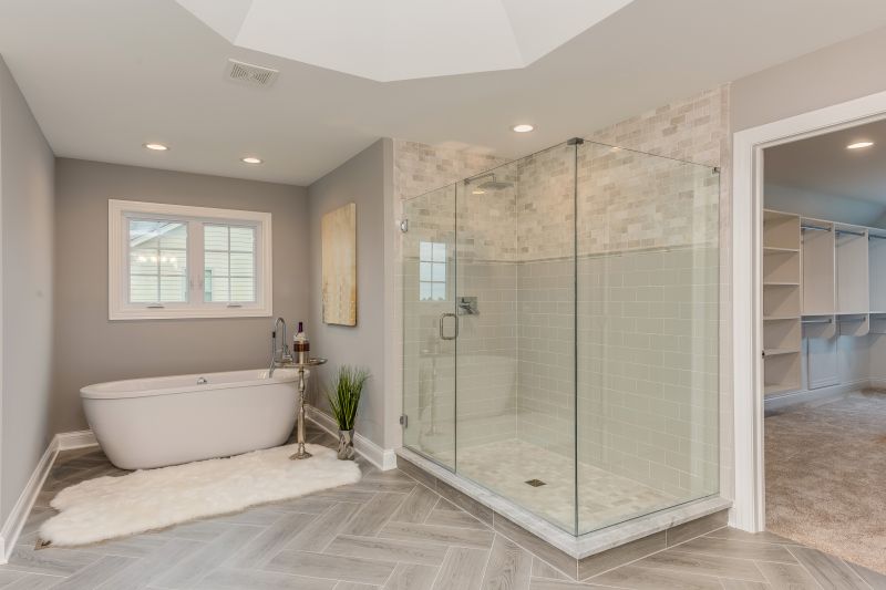 Contemporary Shower Space