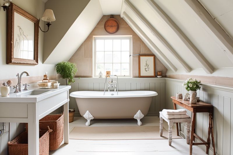 Elegant Vintage Bathtub